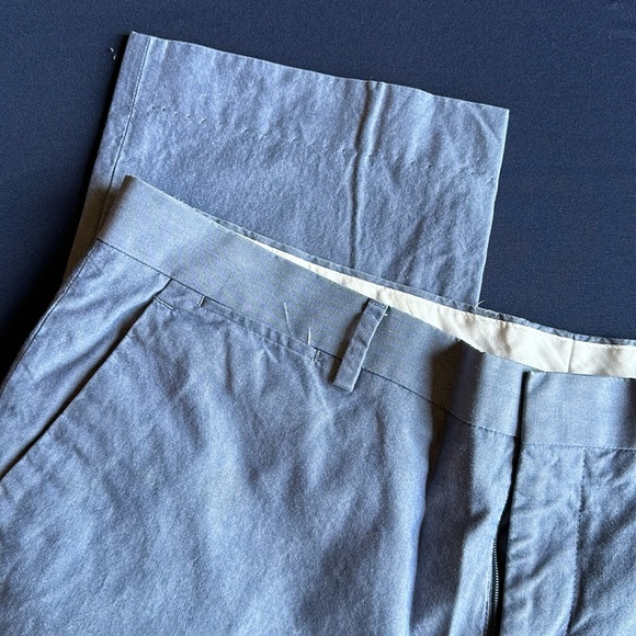 LIKE NEW Express Photographer, blue dress pants 36 x 30 (missing size tag) - Picture 2 of 6